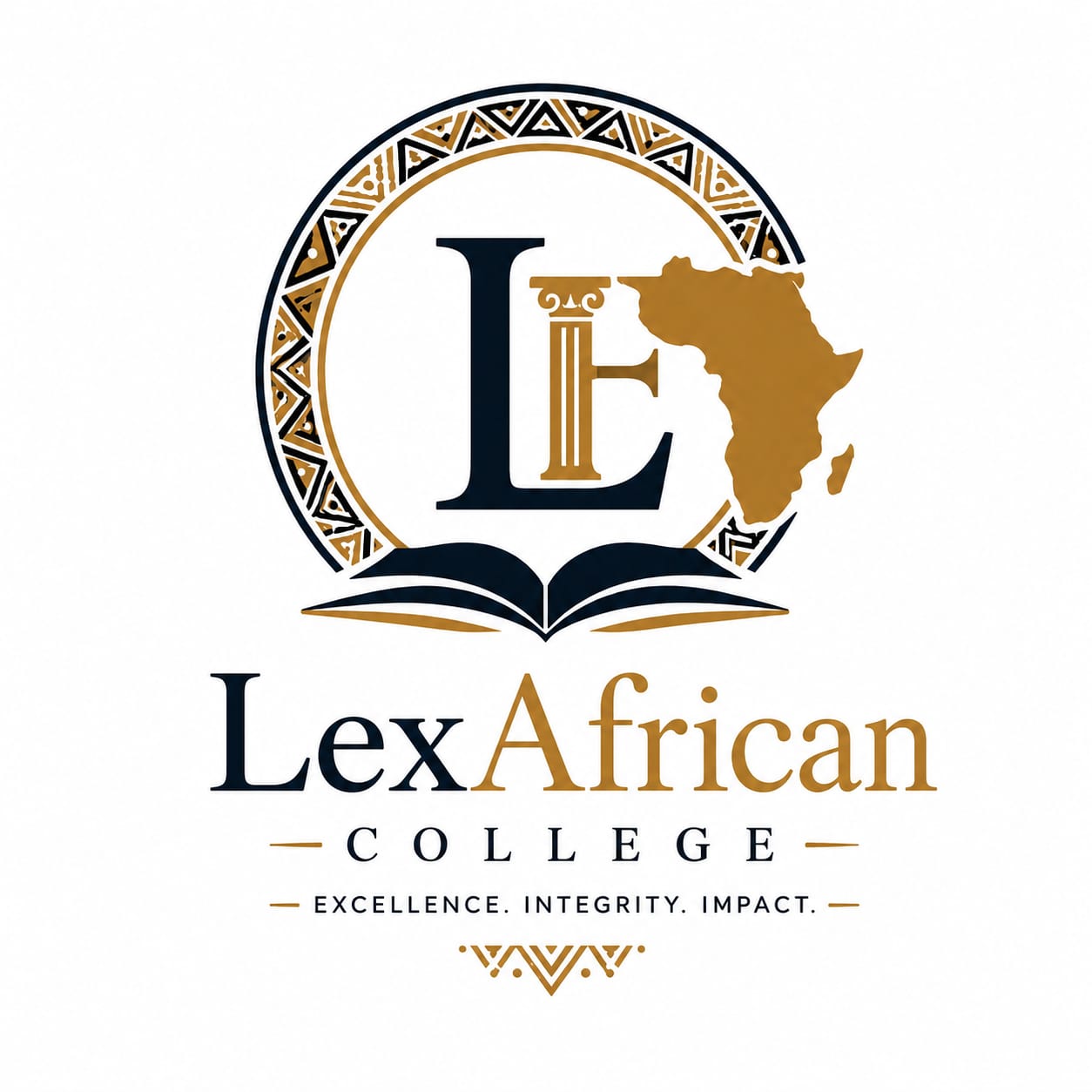 Lex African College logo